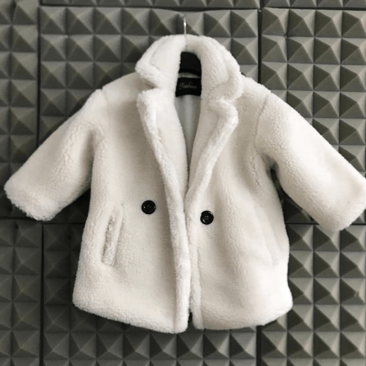 Big Kids Fur Coat Imitation in Autumn and Winter Coat - MRSLM