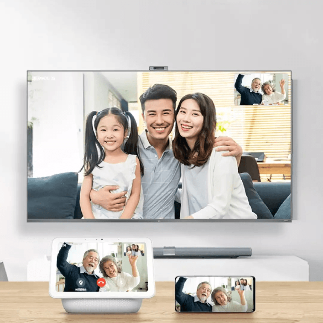 XIAOMI 1080P HD TV Camera Dual Microphones Mini Portable Easy Installation TV Camera with Privacy Cover