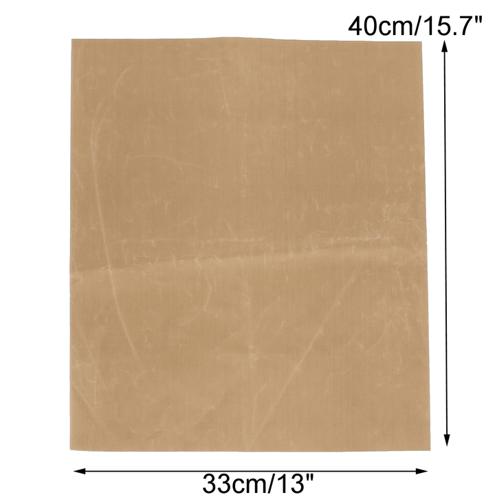 3Pcs 33X40Cm Non-Stick Heat Press Transfer PTFE Teflon Film Sheet Plate Baking Mat