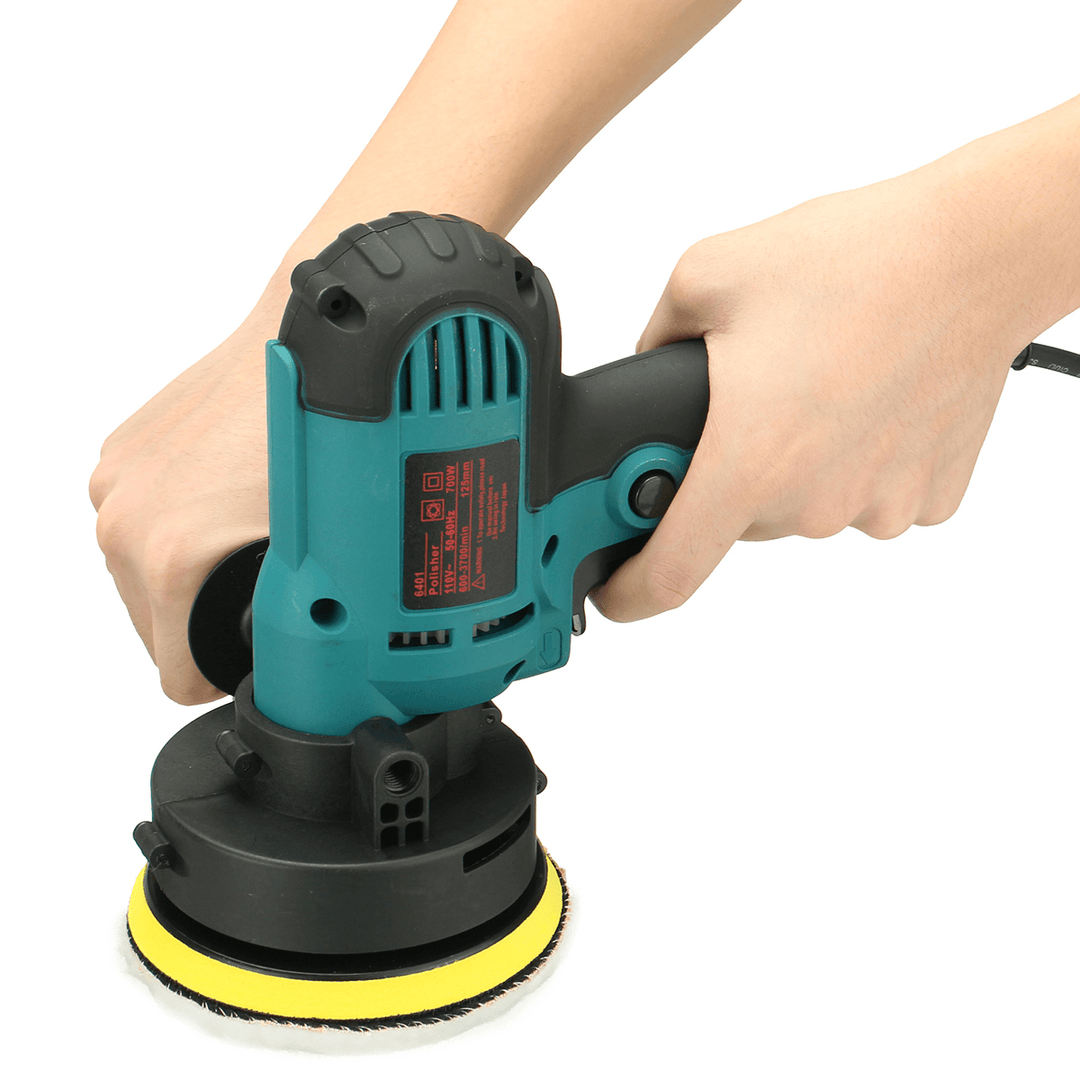 600W Electric Polisher Portable 6 Variable Speeds Jade Car Polishing Waxing Machine