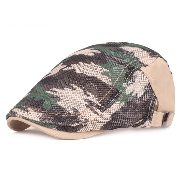 Mesh Summer Camouflage Mesh Beret