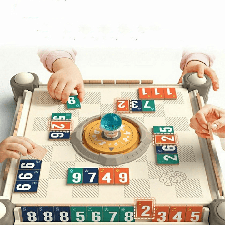 Family Interactive Math Board Game Concentration Digital Mahjong