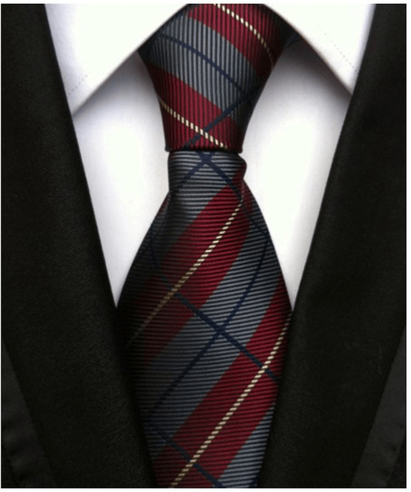 Men S Tie 8Cm Business Gentleman British Formal Wear