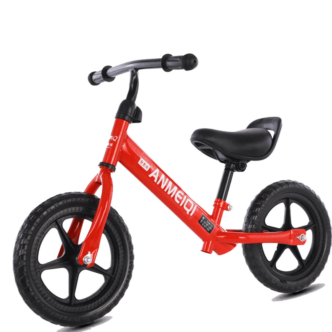 12 Inch 2 Wheel Kids No Pedal Balance Bike for Aged 1-6 Children Toddler Bicycle Balance Training Gifts BoysÔºÜGirls - MRSLM