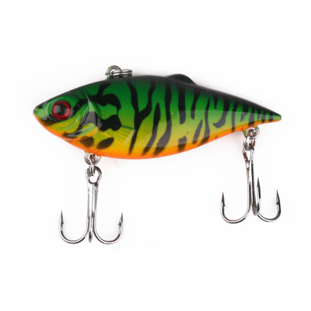 5 Pcs Fishing Lures 6.5Cm 100G Artificial Hard Bait 3D Eyes Fishing Tackle with Storage Box