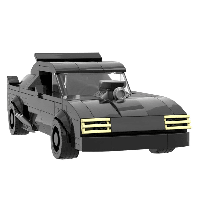 Classic Creative Series Crazy Max V8 Interceptor Compatible with Assembled Building Block Toys