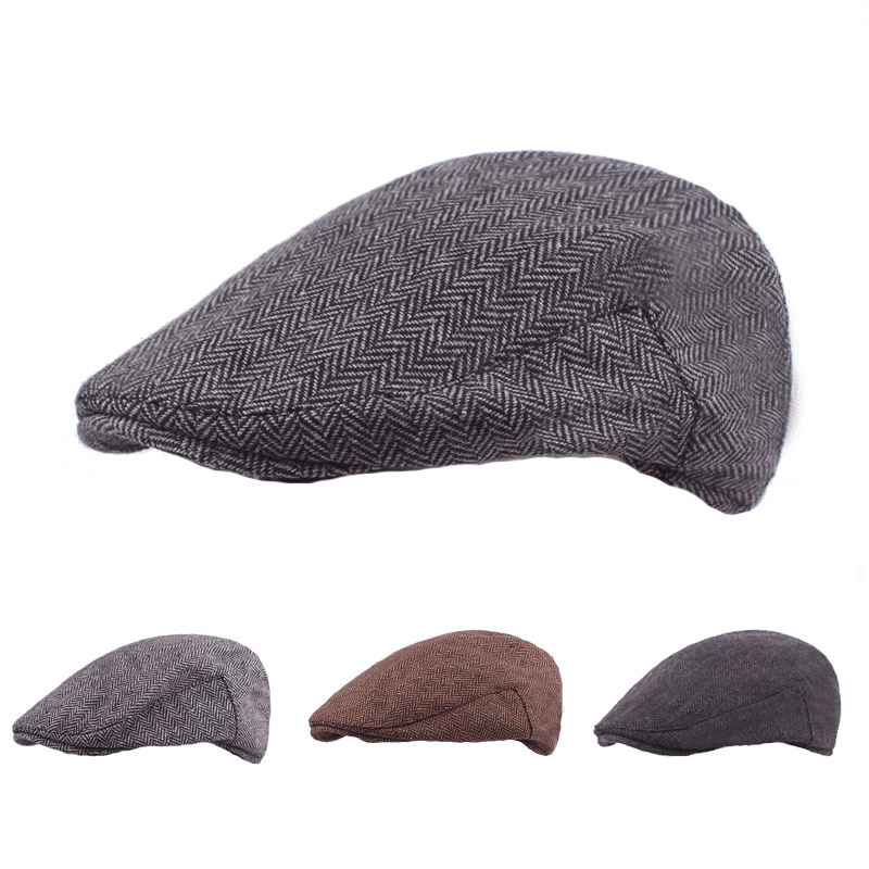 Men'S Creative Cotton Simple Beret