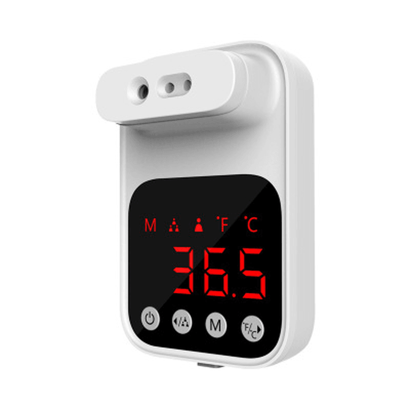 T3 Forehead Thermometer Wall-Mounted Non-Contact Infrared Thermometer Automatic Alarm Body Tempreature Measurement Tool