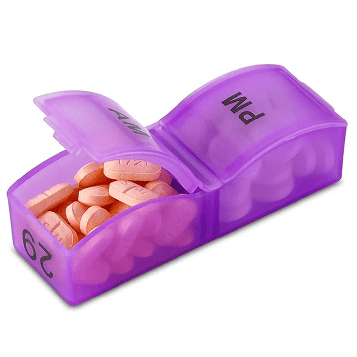 32Pcs Pill Storage Box Month Container Tablet Pill Holder Organizer