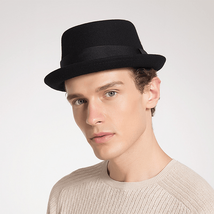 Fashionable and Simple Men'S Warm Fashion Woolen Hat