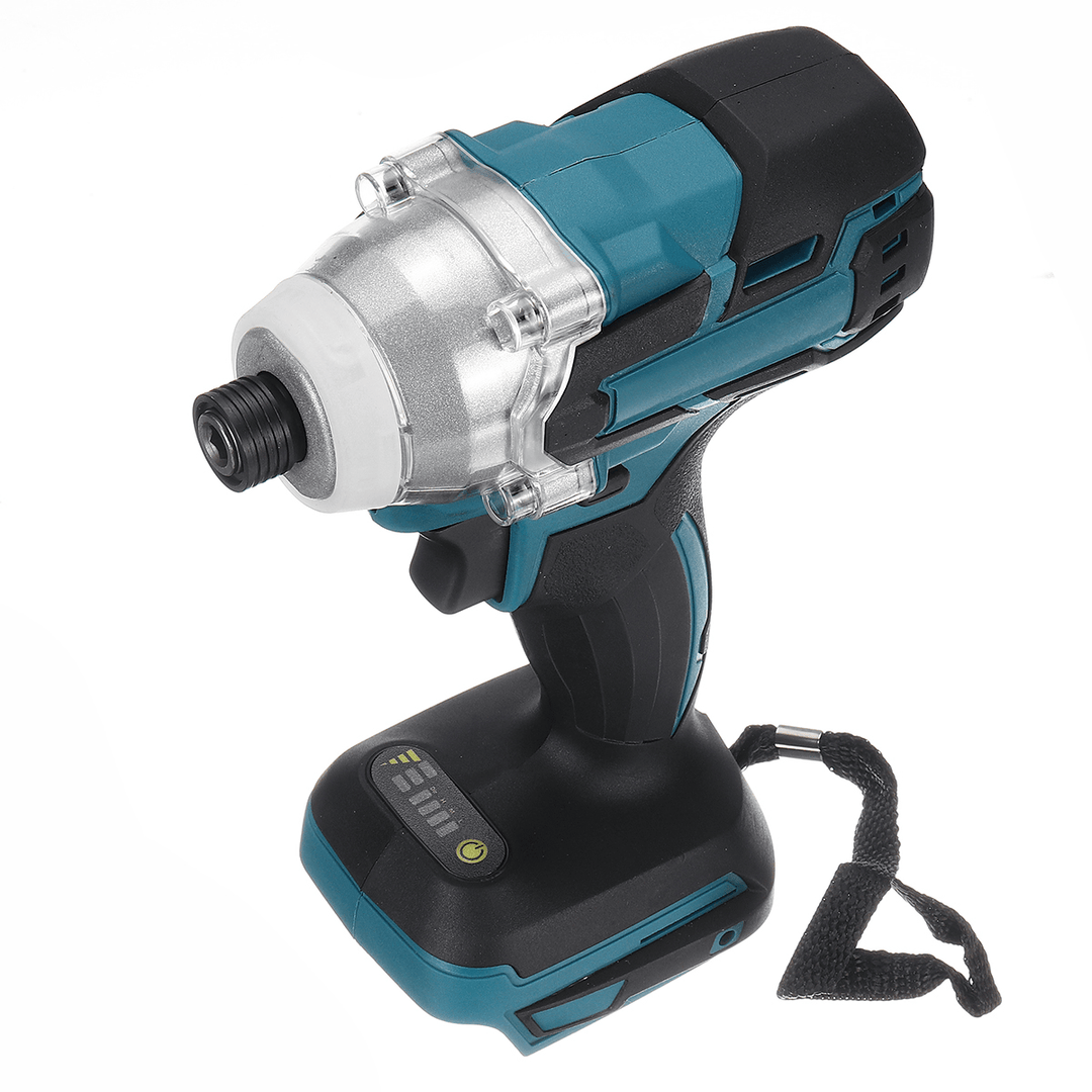 18V Cordless Brushless Impact Electric Screwdriver Stepless Speed Rechargable Wrench Driver Adapted to Makita Battery