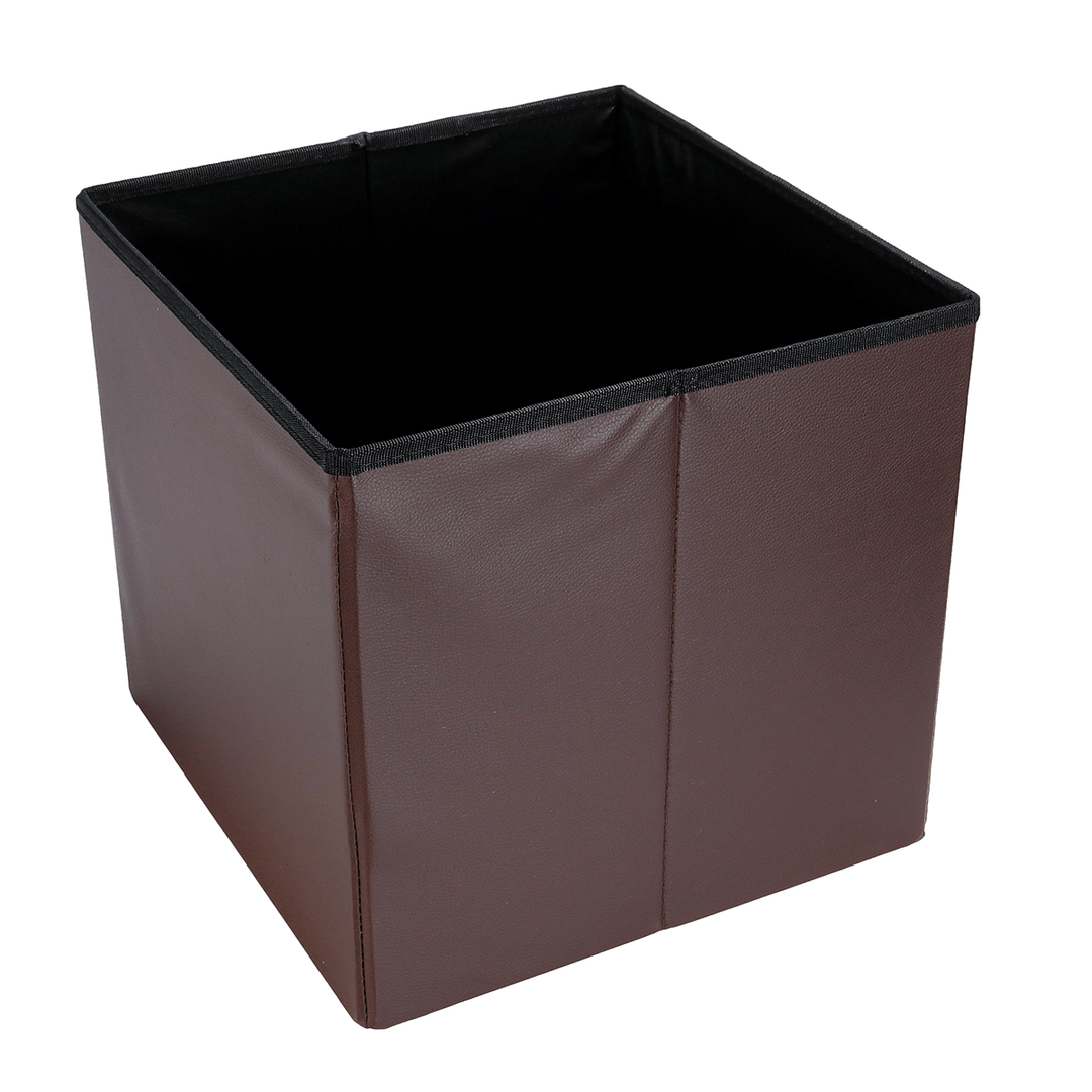 PU Leather Storage Stool Multifunctional Sofa Ottoman Footrest Box Seat Footstool Square Chair Home Office Furniture