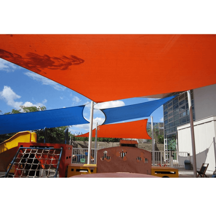 Sun Shade Sail Waterproof 420D Oxford Polyester Canopy Cover Awning Outdoor Garden Protection