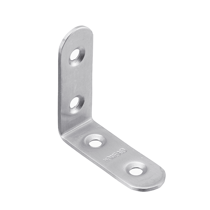 Stainless Steel Corner Braces Joint Code L Shaped Right Angle Bracket Shelf Support for Furniture