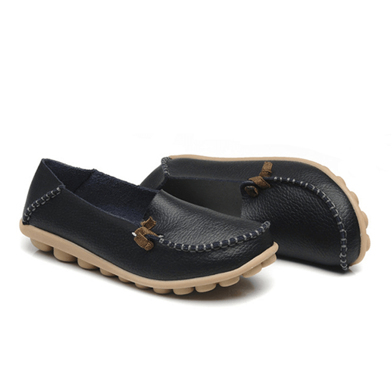 US Size 5-11 Shoes Women Flats Comfortable Casual Outdoor Breathable Slip on Flats Loafers Shoes