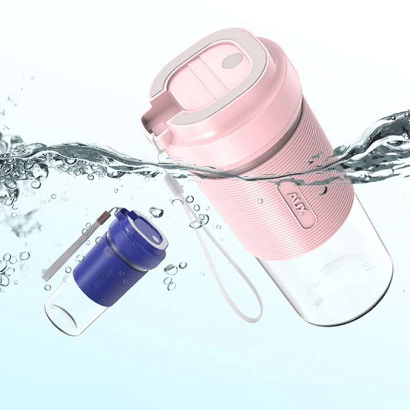 AUX HX-BL98 50W 300Ml Fruit Juicer Bottle Portable DIY USB Juicing Extracter Cup Outdoor Travel