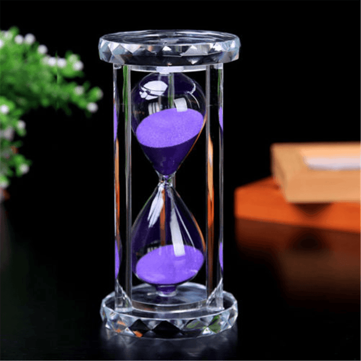 30 Minutes Hourglass Sandglass Sand Timer Clock Home Office Decorations Valentine Gift - MRSLM