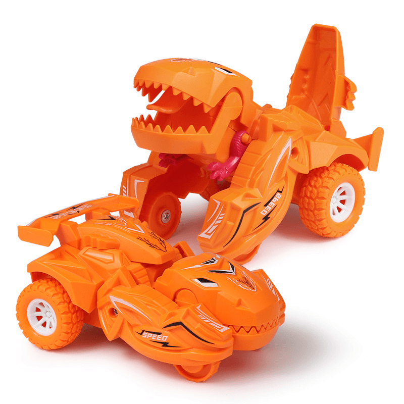 Freewheeling Dinosaur Deformation Car Children'S Toy