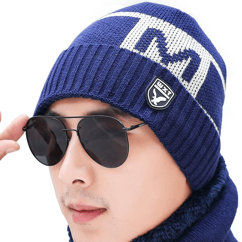 Fashion Simple Men'S Wool Knitted Hat