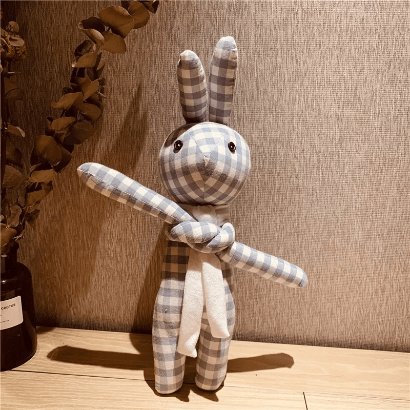 Cute Casual Tied Hand Rabbit Puppet Plush