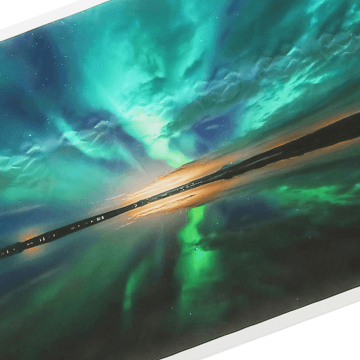 Teal Northern Lights Canvas Prints Paintings Picture Wall Home Art Decorations