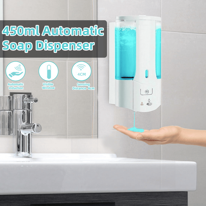 Bakeey Soap Dispenser Induction Soap Dispenser Automatic Liquid Dispensing for Home Hotels