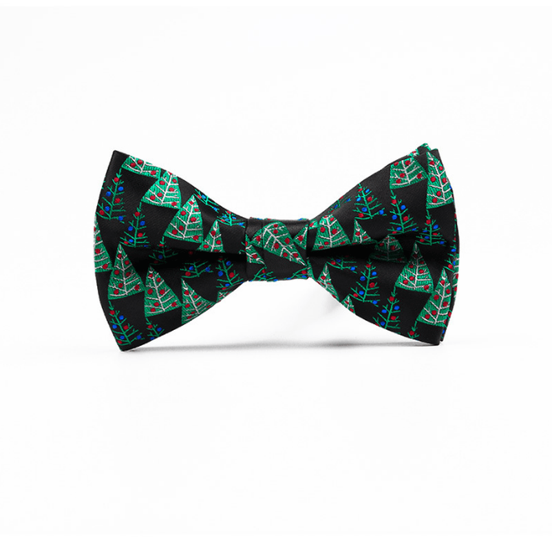 Fashion Casual Men'S Polyester Jacquard Bow Tie