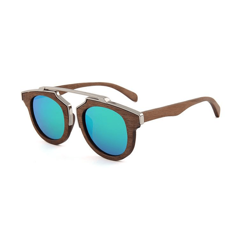 Explosion Style All Bamboo and Wood Polarized Sunglasses