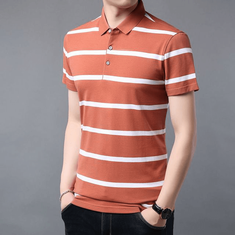 Summer Mens Short-Sleeved T-Shirts