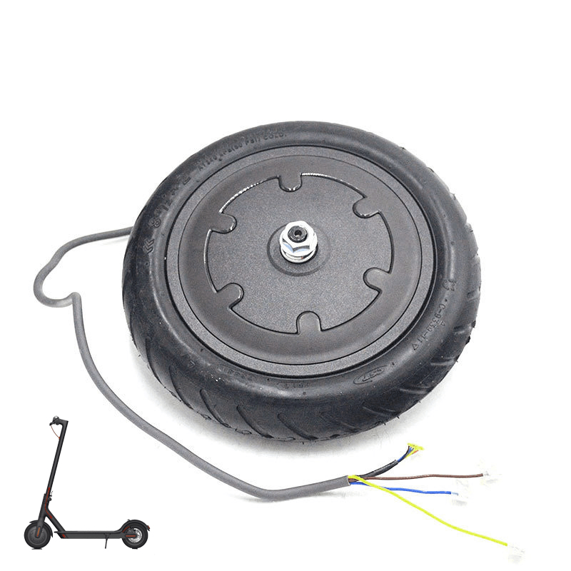 Original Hub Motor Wheel for M365 Electric Scooters 250W 23.4Cm Diameter Waterproof Dustproof Brushless Motor