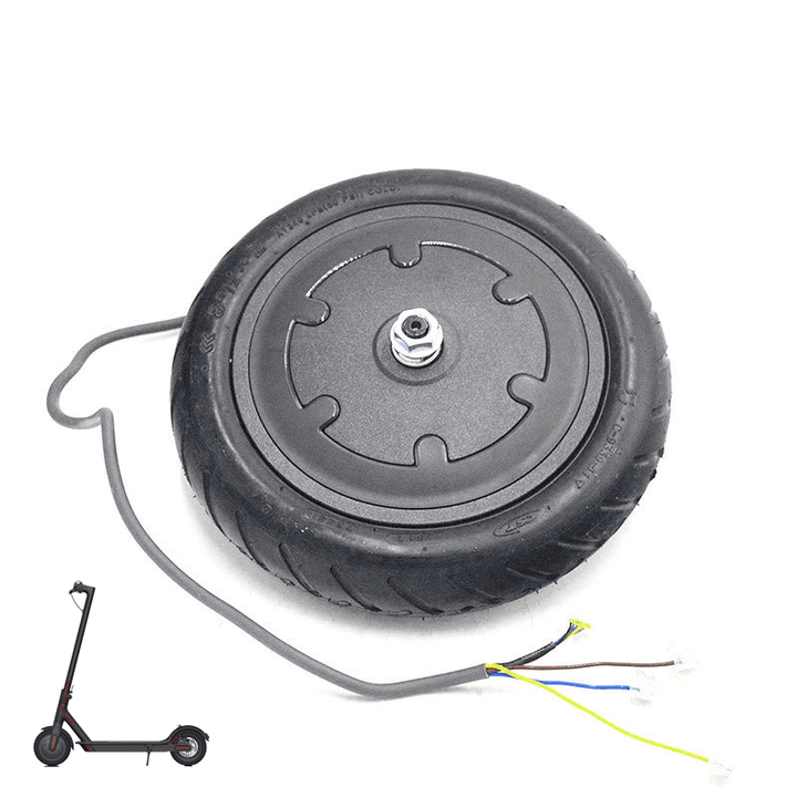 Original Hub Motor Wheel for M365 Electric Scooters 250W 23.4Cm Diameter Waterproof Dustproof Brushless Motor