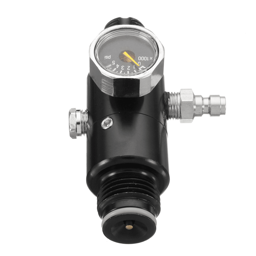 5/8 Inch 18UNF Thread Paint Valve Ball Regulator 3000Psi HPA Air Tank Output 800Psi