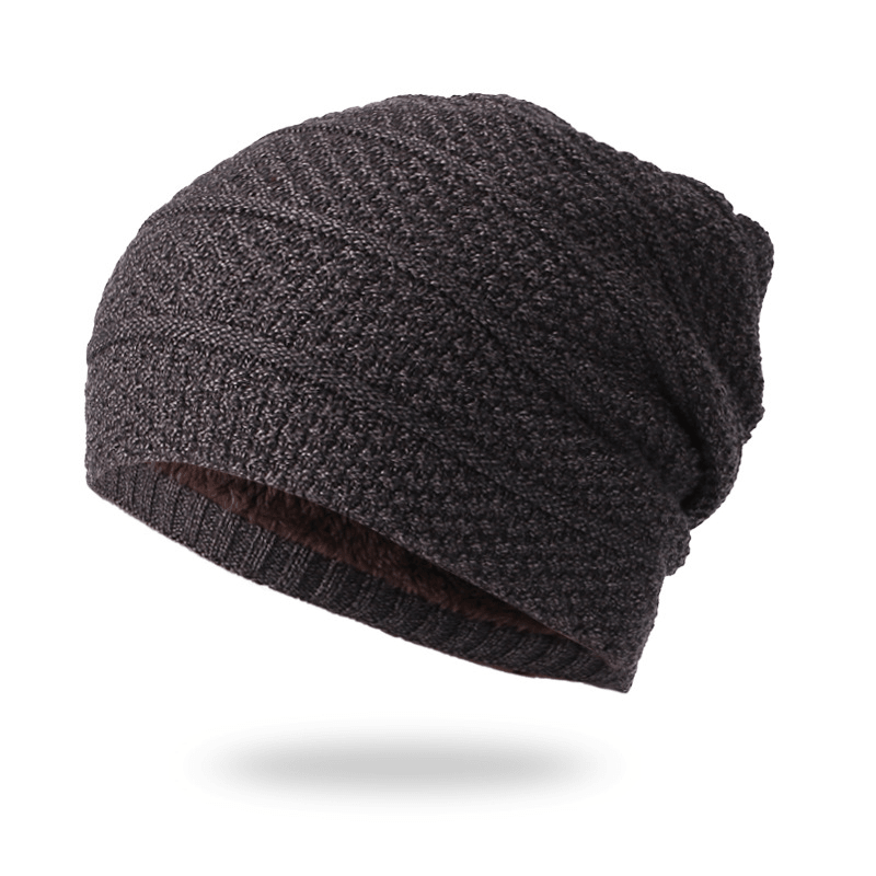 Knitted Warmth and Velvet Padded Ear Protection Toe Cap