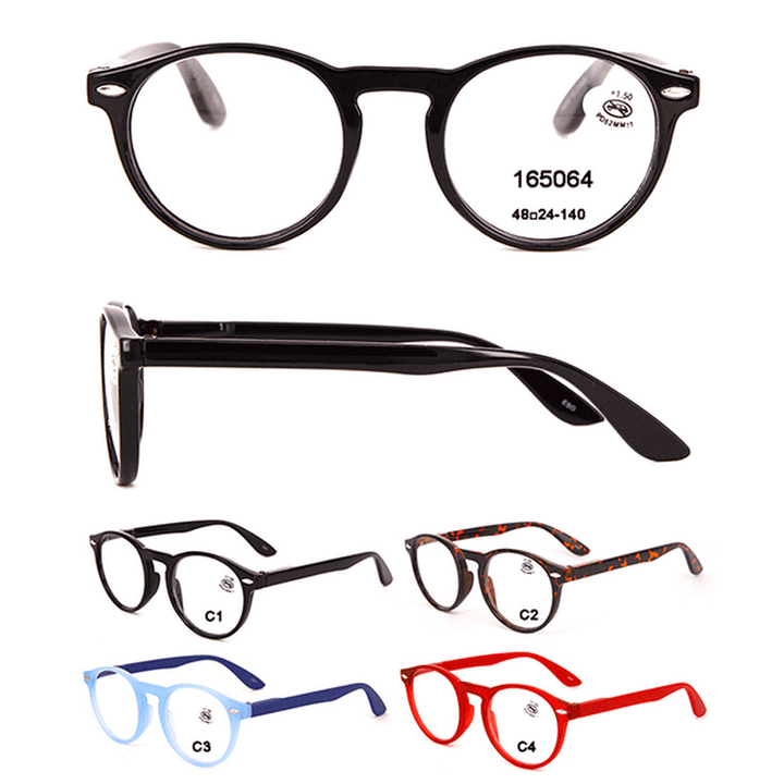 Unisex Retro Reading Glasses Clear Lens Eyeglasses