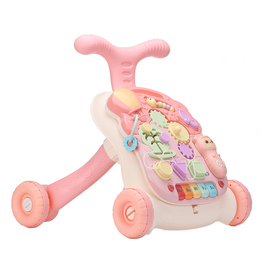 2-In-1 Baby Sit-To-Stand Activity Toy for Toddler Kids Walking Learning Safe Walkers - MRSLM