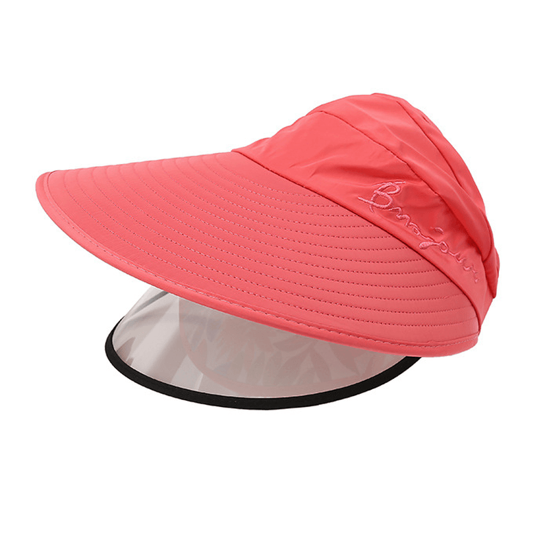 Women'S Sun Hat Anti-Uv Visor Anti-Fog Caps - MRSLM