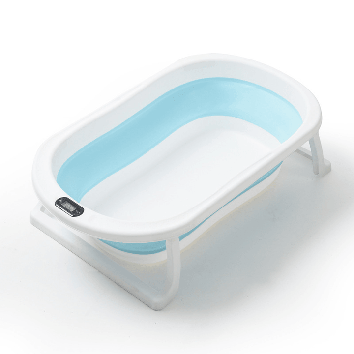 Portable Foldable Baby Bathtub Infant Newbornbath Tub Temperature Sensitive - MRSLM