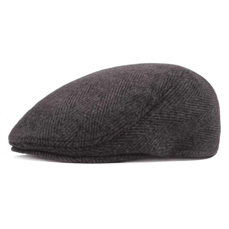 Beret Men'S and Women'S Simple Caps Autumn and Winter Hats