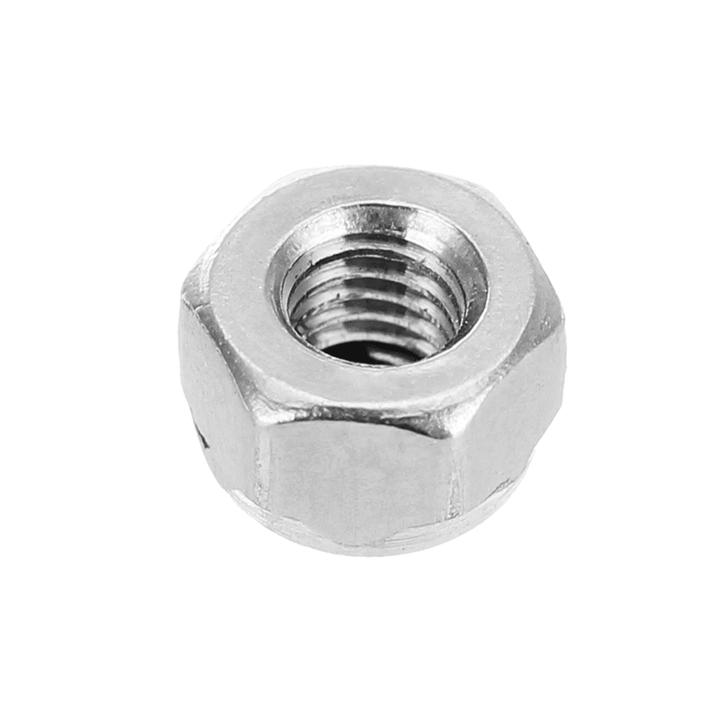 Suleve‚Ñ¢ M3SN2 10Pcs M3 304 Stainless Steel Hex Self Locking Nuts anti Loose All Steel Insert Lock Nuts