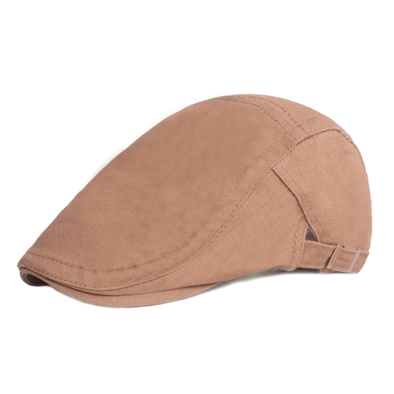 Solid Color Peaked Cap, Literary Youth Beret