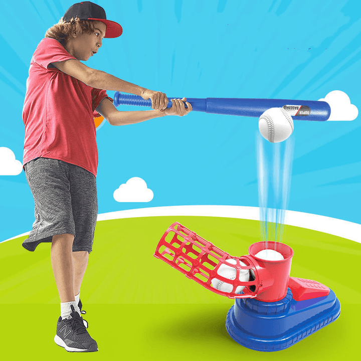 Children'S Baseball Serving Trainer Toys Outdoor Sports Fitness Sports Baseball Launcher Toys