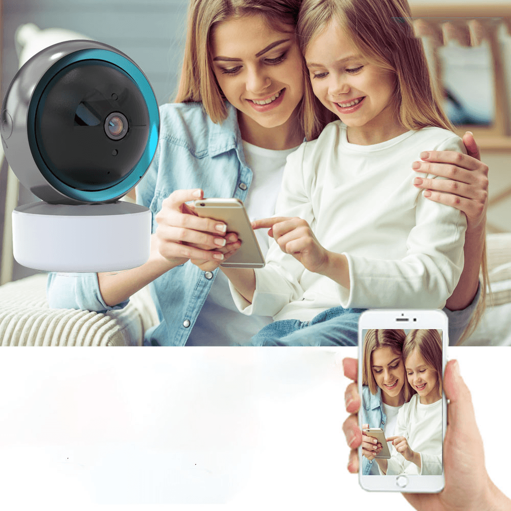 Tuya Home Security Camera 1080P HD Wifi IP Camera Two-Way Audio Motion Detecting Indoor Camera Home Security WIFI Surveillance CCTV Camera