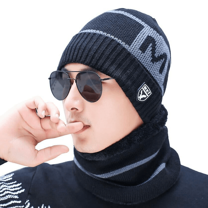 Fashion Simple Men'S Wool Knitted Hat