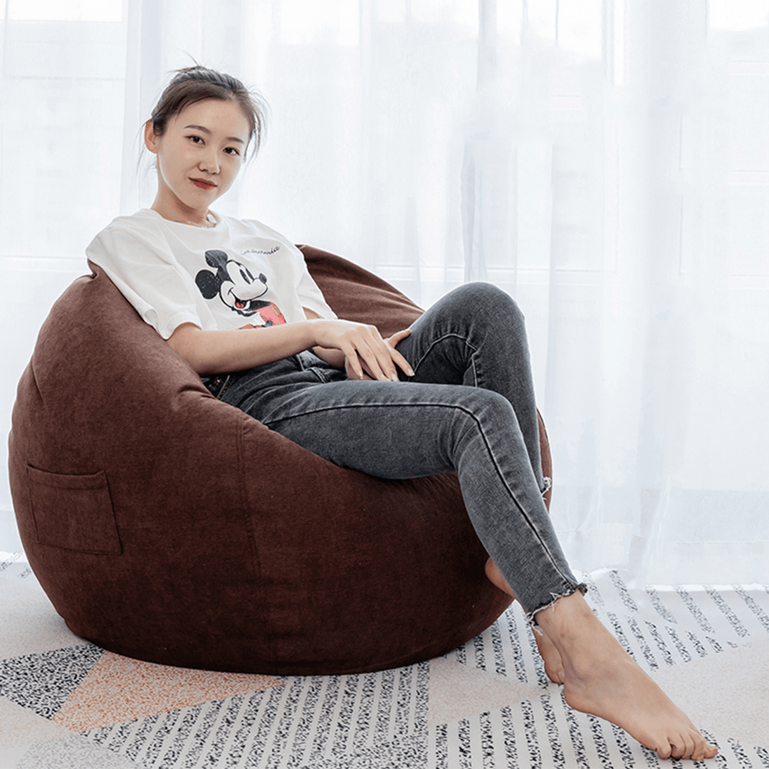 NESLOTH Soft Bean Bag Chairs Sofa Indoor Lazy Sofa 70*80 Contains EPS Particles for Gaming Rest Sofa