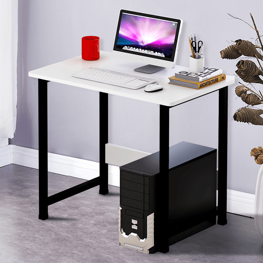 Wooden Computer Laptop Desk Modern Table Study Desk Office Furniture PC Workstation for Home Office Studying Living Room