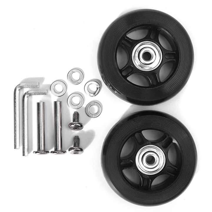 40/43/54/60/64/70 Luggage Suitcase Wheels Replacement Universal Swivel Repair Kit - MRSLM