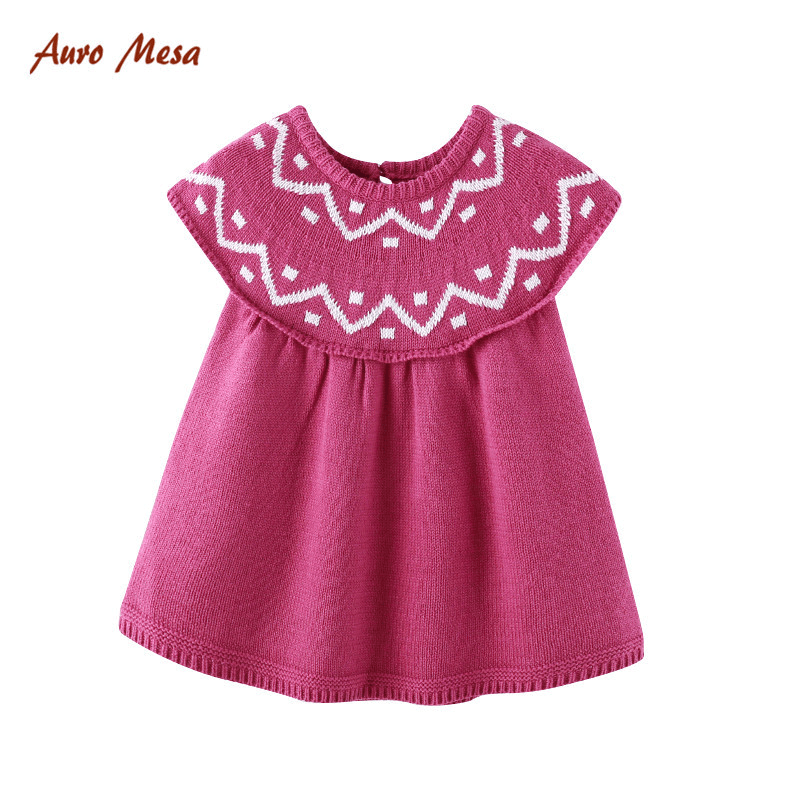 2021 New Autumn Girls Dress, Baby Neck Knitted Sweater, Sleeveless Skirt, Sleeveless Baby Princess Skirt - MRSLM