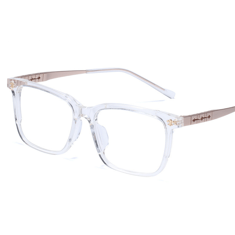 New Black Plate Pure Titanium Krona Spectacles Frame