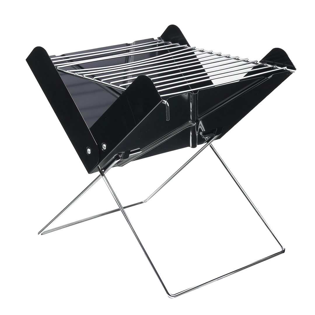 Outdoor Portable Folding BBQ Grill Barbecue Garden Camping Cooking Stainless Charcoal Carbon Oven