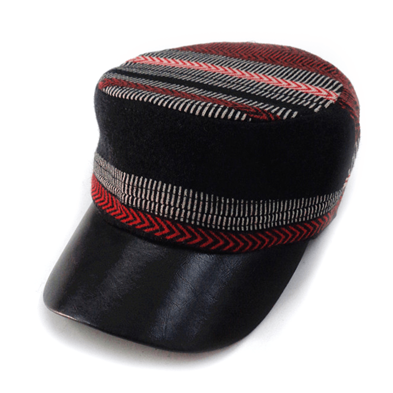 Mens Womens Autumn and Winter Military Style Hat